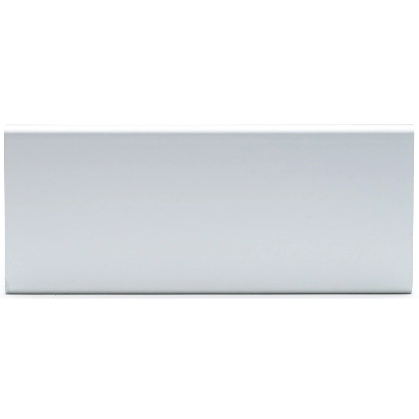 Contemporary Edge Pull, 3-1/8" Center-to-Center, Aluminum - Image 2
