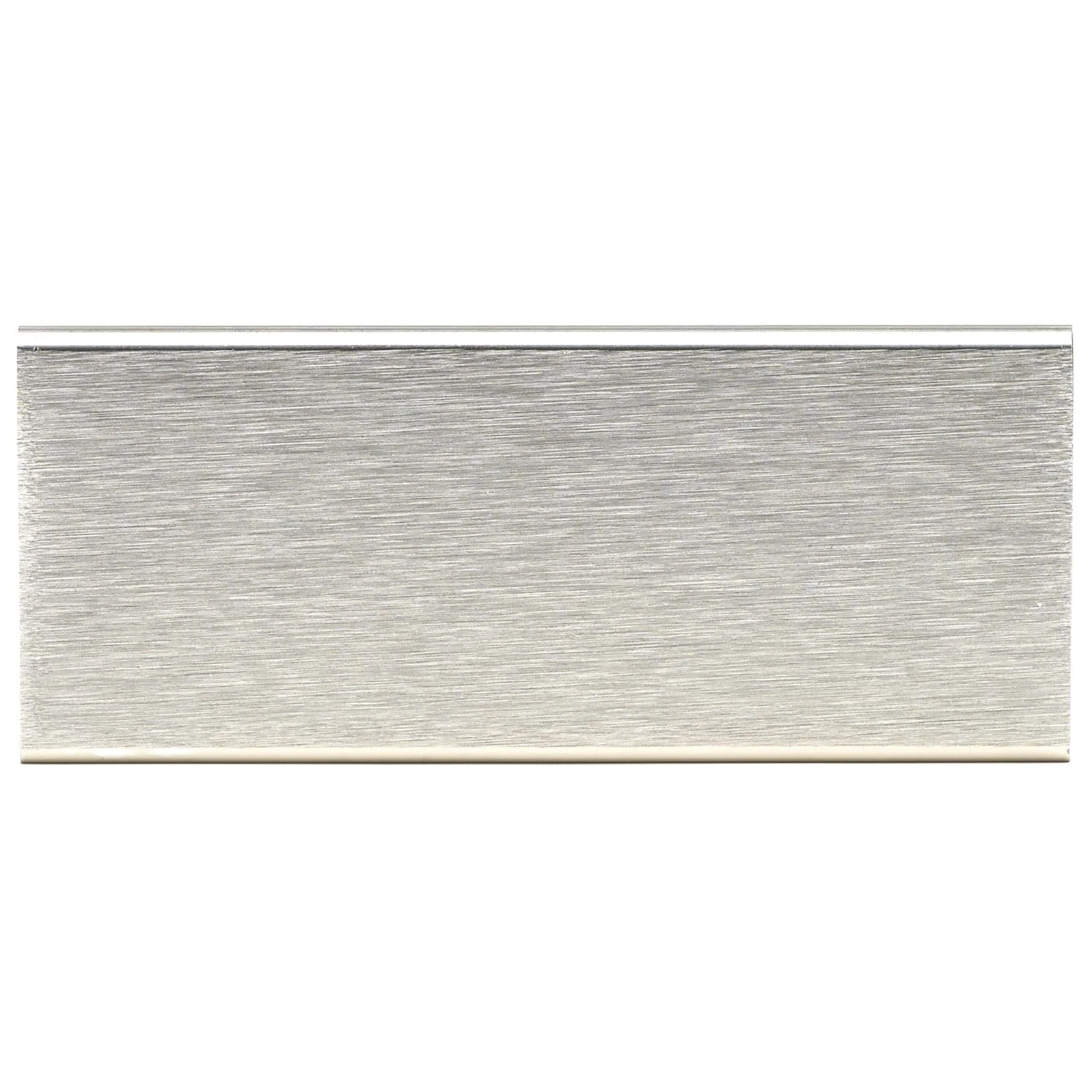 Contemporary Edge Pull, 3-1/8" Center-to-Center, Stainless Steel - Image 2