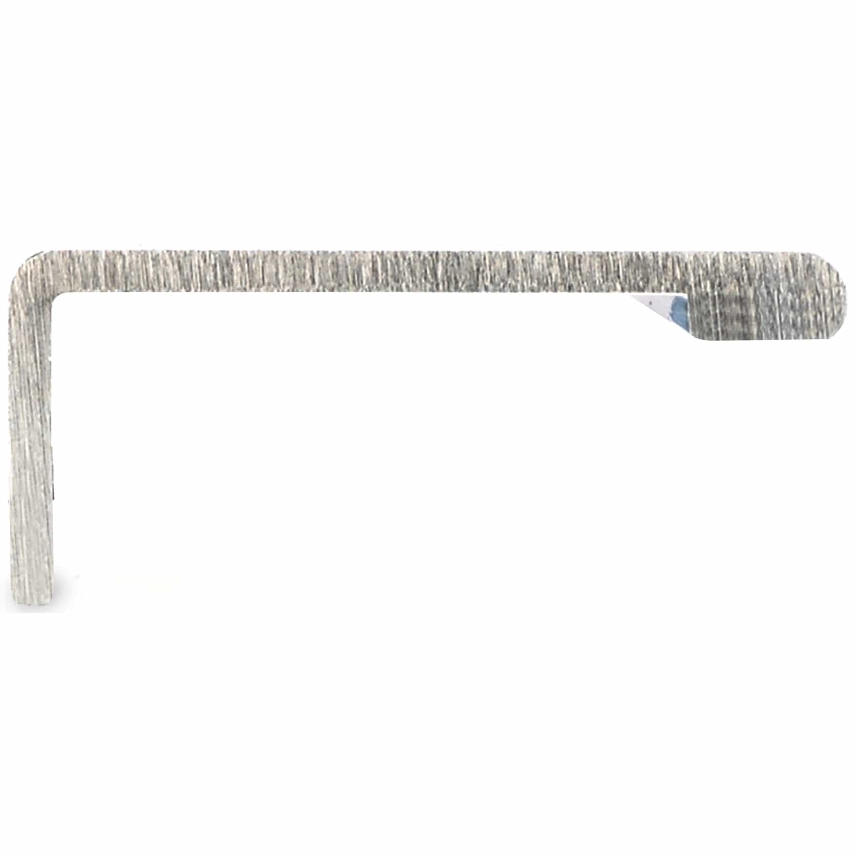 Contemporary Edge Pull, 3-1/8" Center-to-Center, Stainless Steel - Image 3
