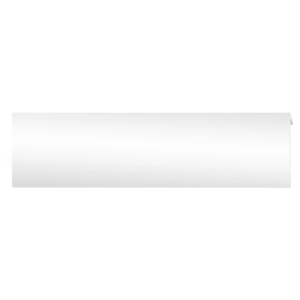 Contemporary Edge Pull, 3-1/8" Center-to-Center, White - Image 2