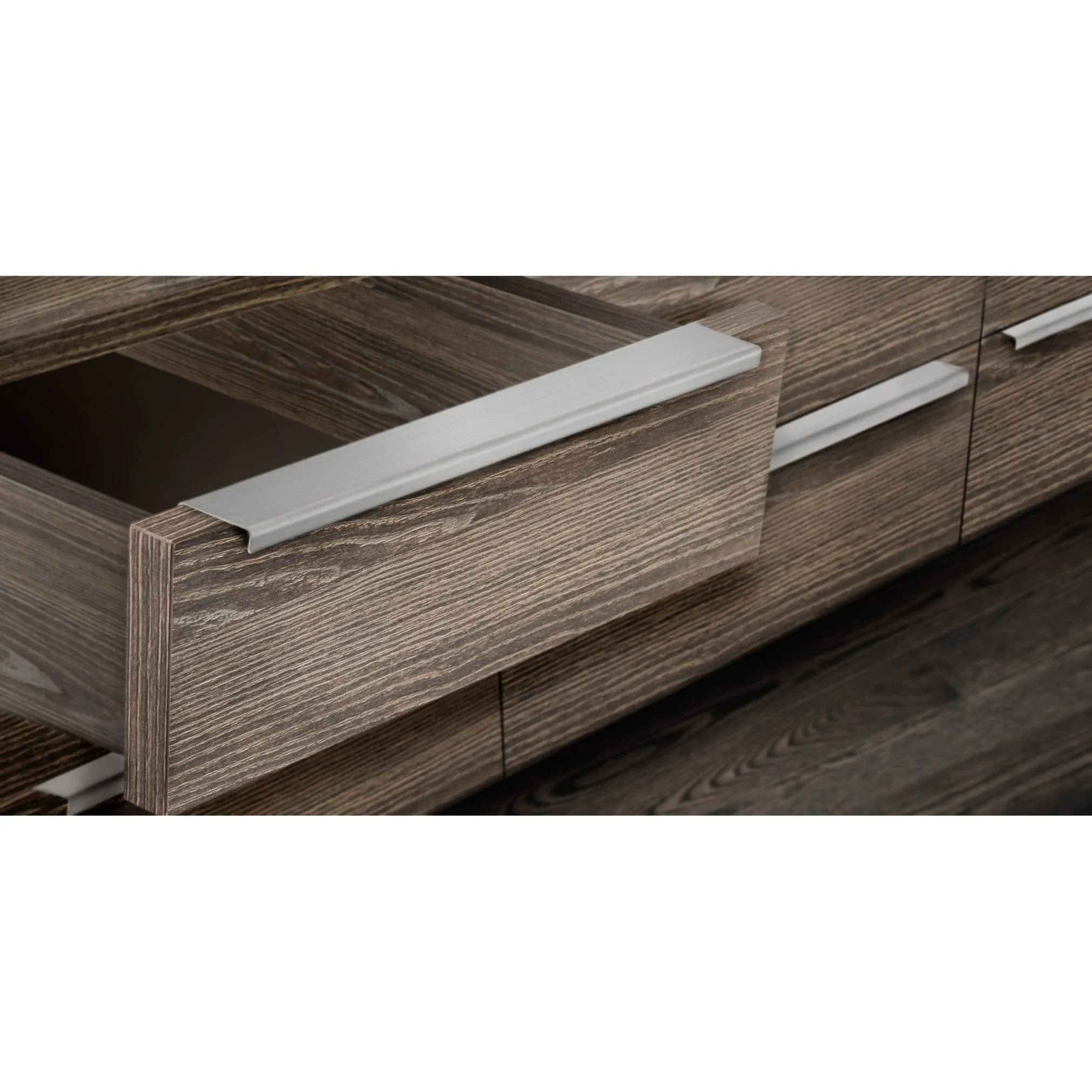 Contemporary Edge Pull - Stainless Steel - 32" Center-to-Center - Stainless Steel Finish - Image 5