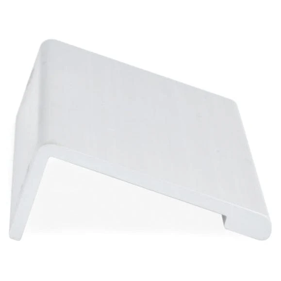 Contemporary Edge Pull, 5-1/16" Center-to-Center, Aluminum - Image 3