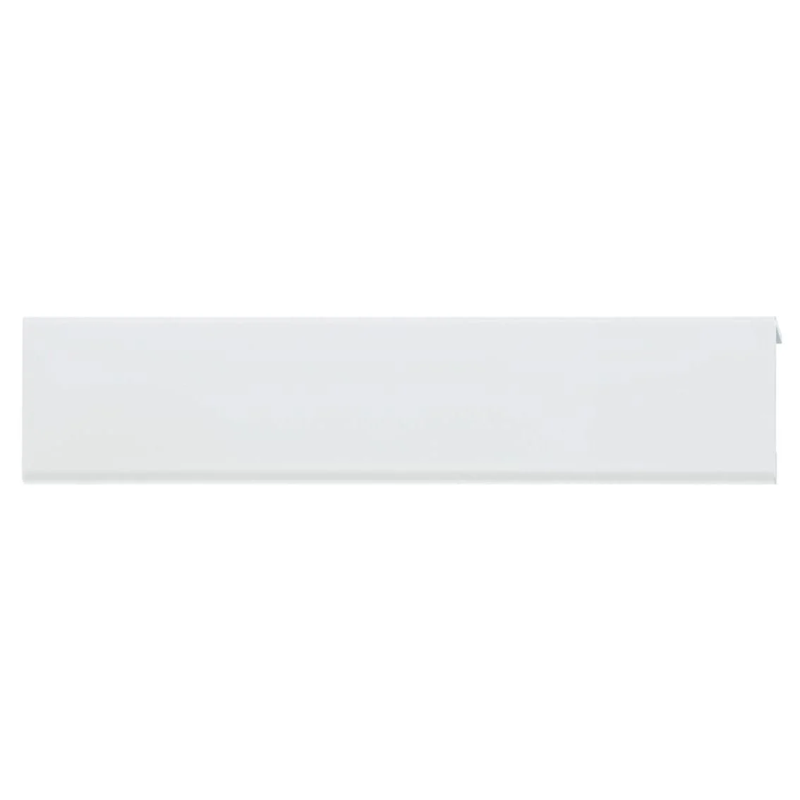Contemporary Edge Pull, 5-1/16" Center-to-Center, White - Image 2