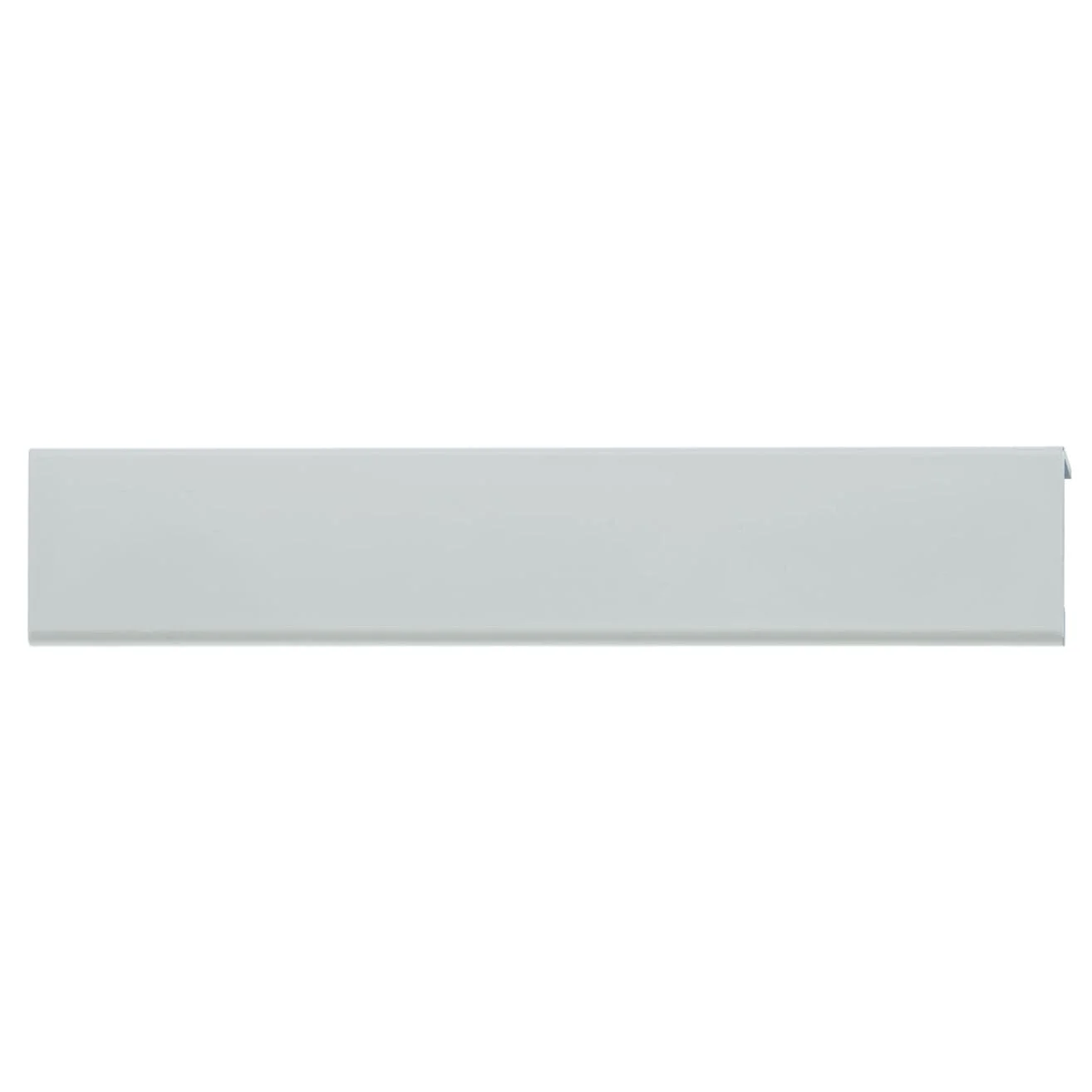 Contemporary Edge Pull, 7-9/16" Center-to-Center, Aluminum - Image 2