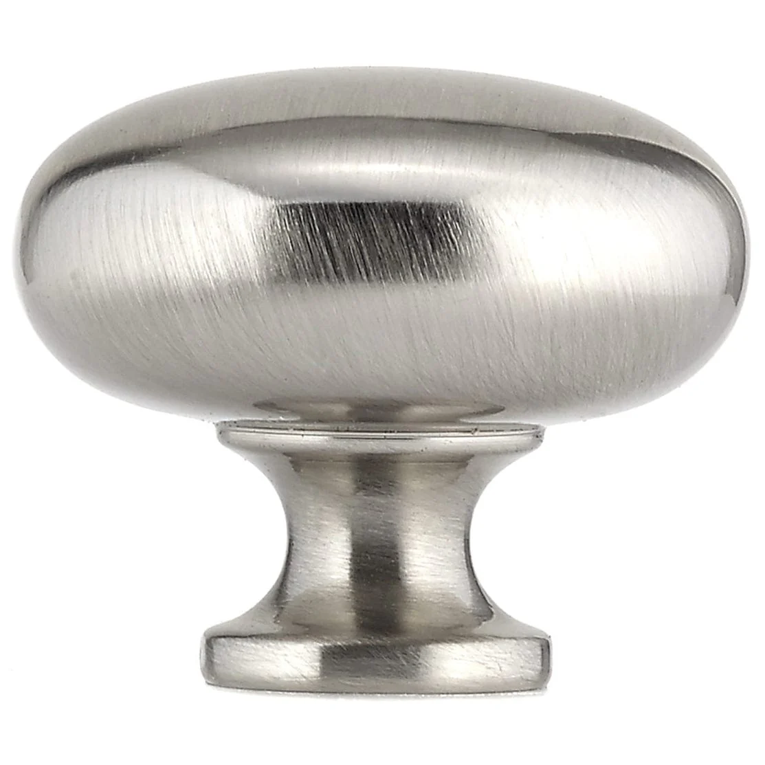 Contemporary Knob, 1-1/4" D, Brushed Nickel - Image 3