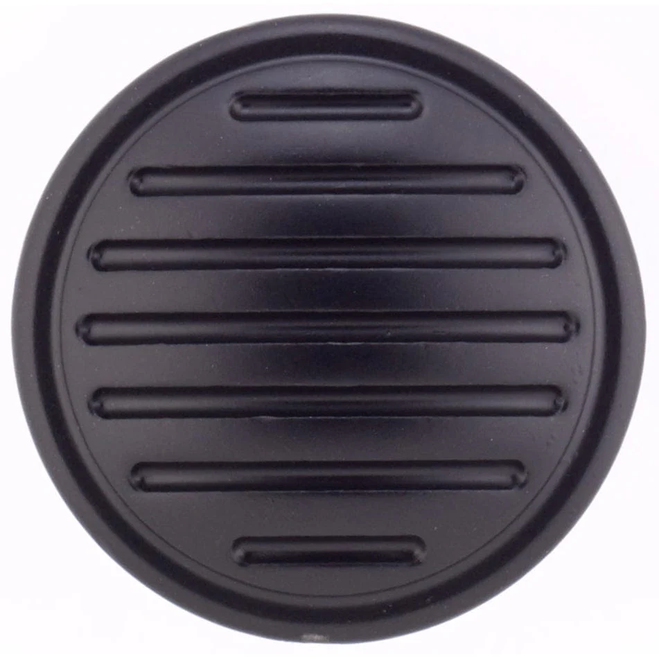 Contemporary Knob, 1-3/16" D, Matte Black - Image 2