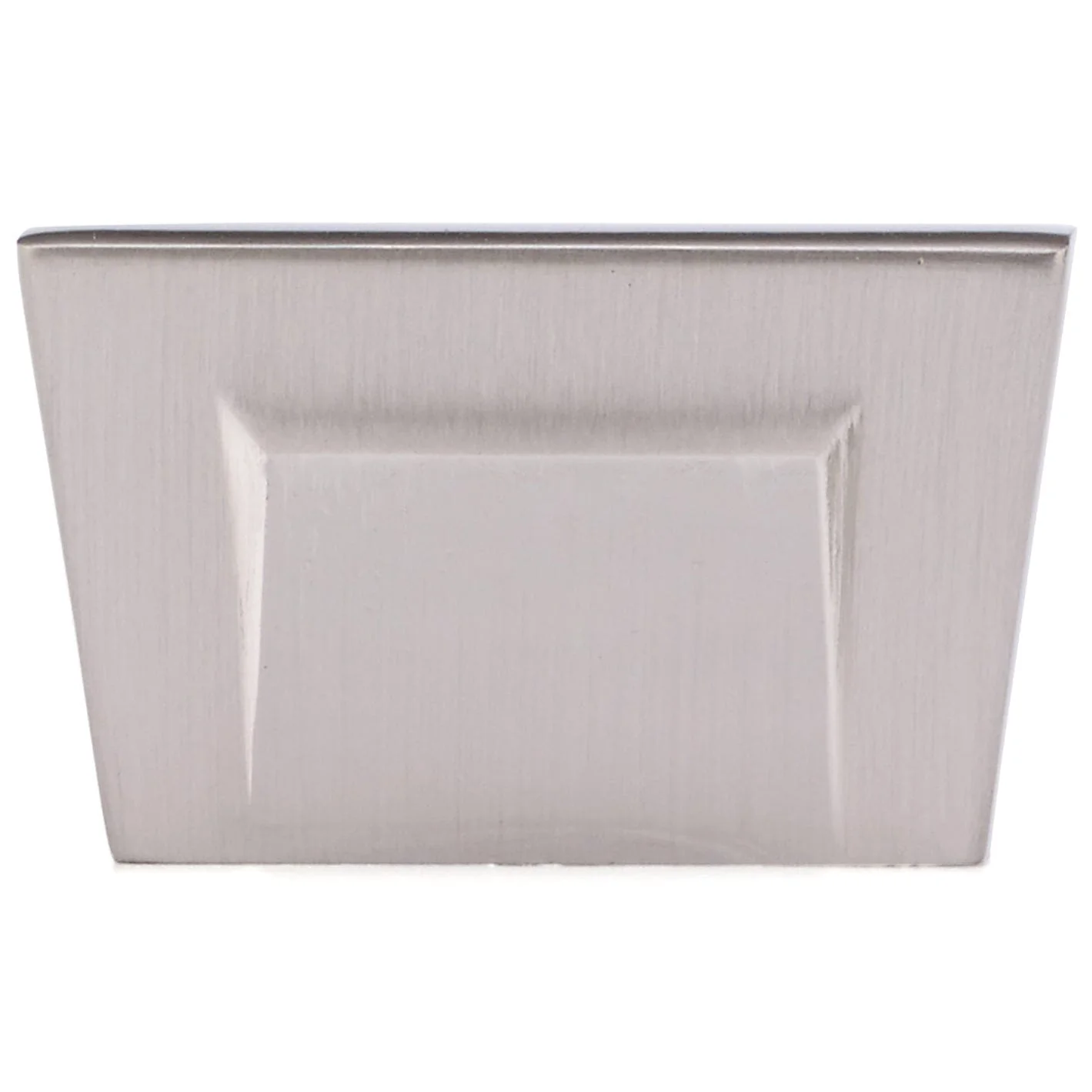 Contemporary Knob - 1-3/16" x 1/2" - Brushed Nickel - Image 3