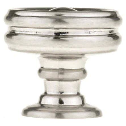 Contemporary Knob, 1-3/8" D, Brushed Nickel - Image 3