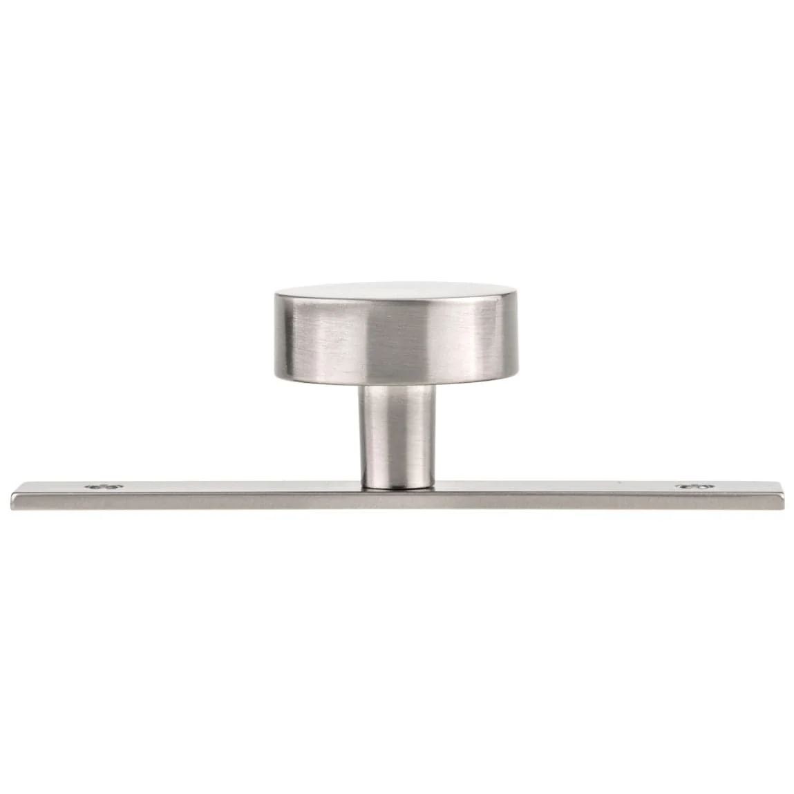 Contemporary Knob, 1-9/16" D, Brushed Nickel - Image 3