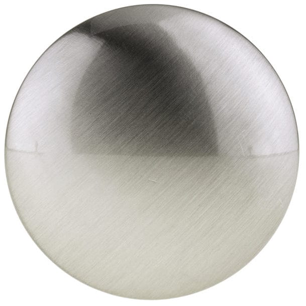 Contemporary Knob, 1-9/16" D, Brushed Nickel - Image 2