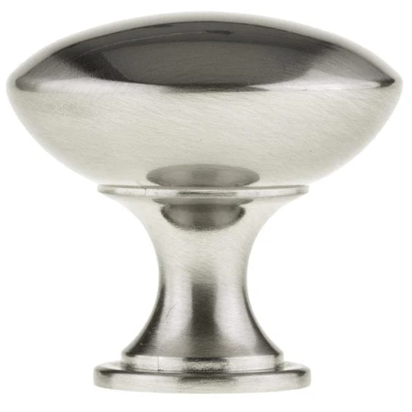 Contemporary Knob, 1-9/16" D, Brushed Nickel - Image 3