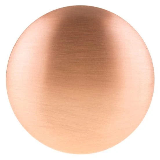 Contemporary Knob - 1-9/16" D - Rose Gold - Image 2