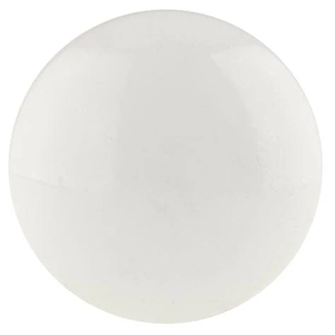 Contemporary Knob, 1-9/16" D, White - Image 2