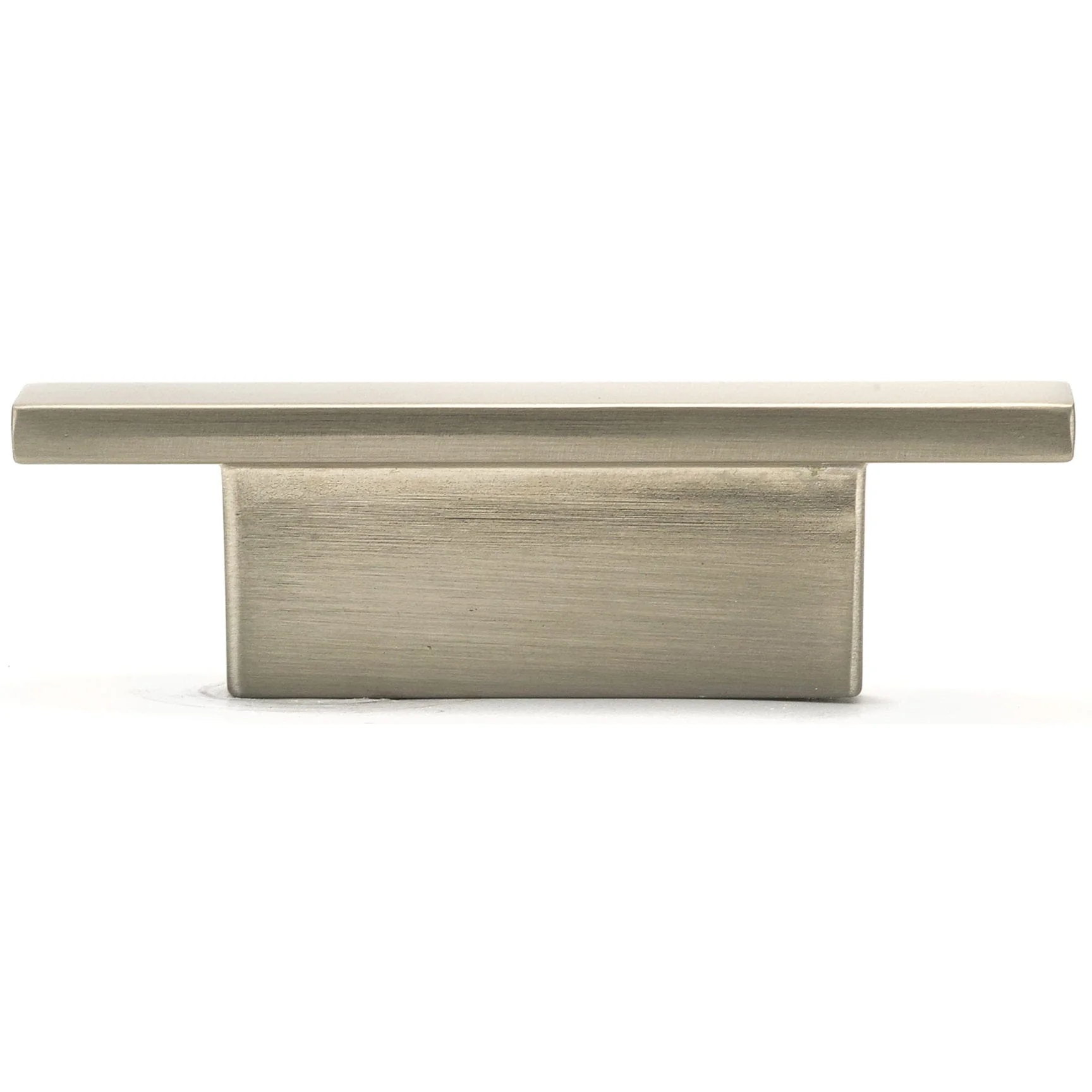 Contemporary Knob, 2-3/4" x 21/32", Brushed Nickel - Image 3