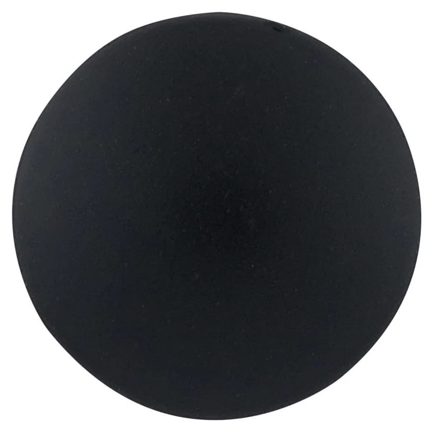 Contemporary Knob, 9/16" D, Matte Black - Image 2