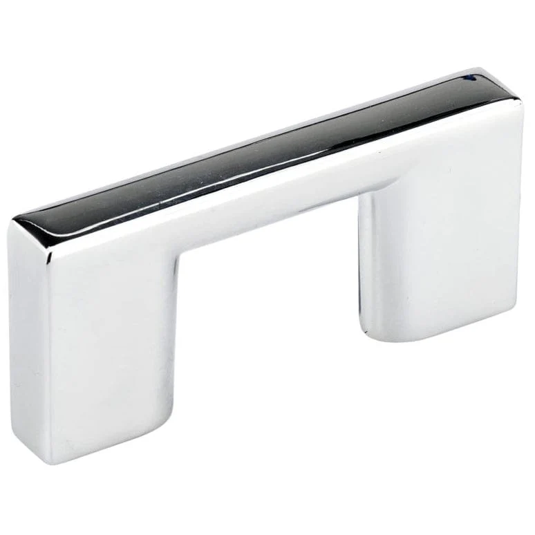 Contemporary Pull, 1-1/4" Center-to-Center, Chrome