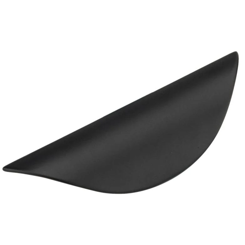 Contemporary Pull, 1-1/4" Center-to-Center, Matte Black