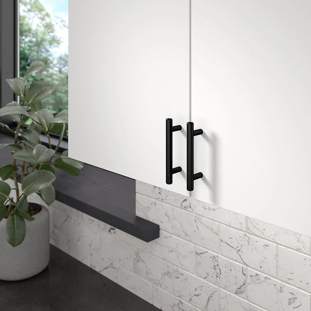 Contemporary Pull, 1/8" Center-to-Center, Matte Black - Image 3