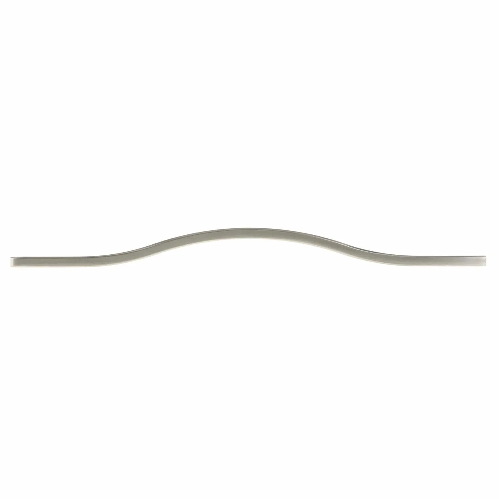 Contemporary Pull - Metal - 11-3/8" Center-to-Center - Brushed Nickel - Image 3