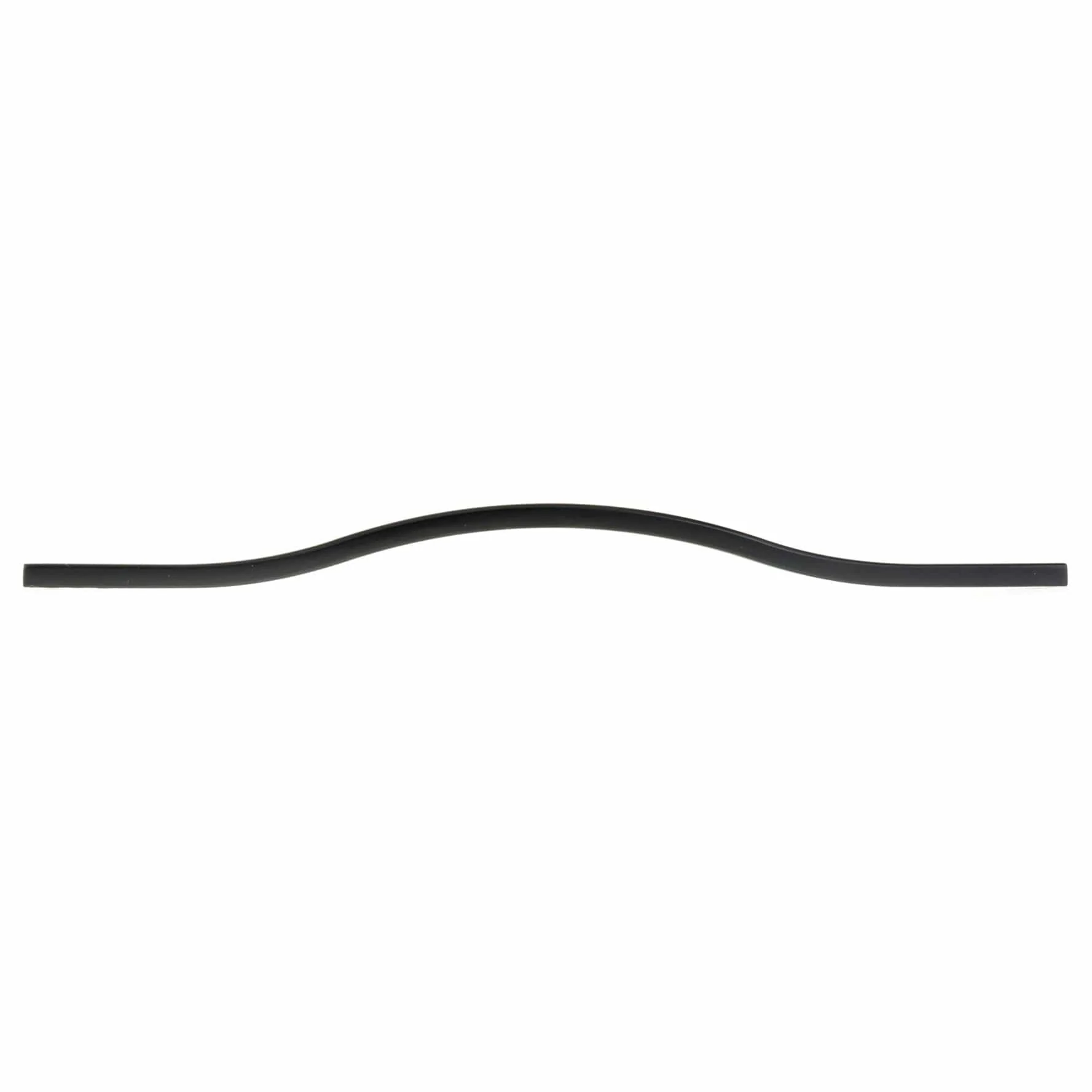 Contemporary Pull, 11-3/8" Center-to-Center, Matte Black - Image 3