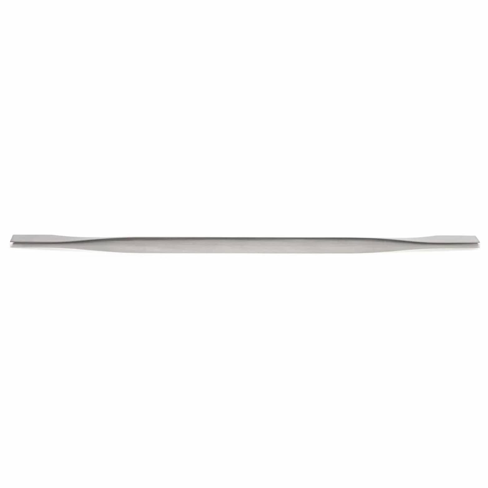 Contemporary Pull, 11-3/8" to 12-5/8" Center-to-Center, Brushed Nickel - Image 2
