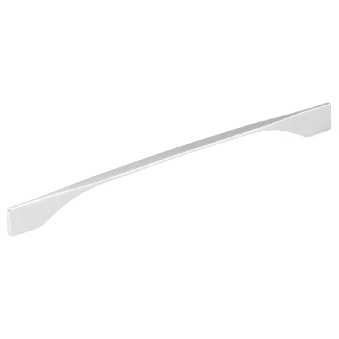 Contemporary Pull, 11-3/8" to 12-5/8" Center-to-Center, Chrome