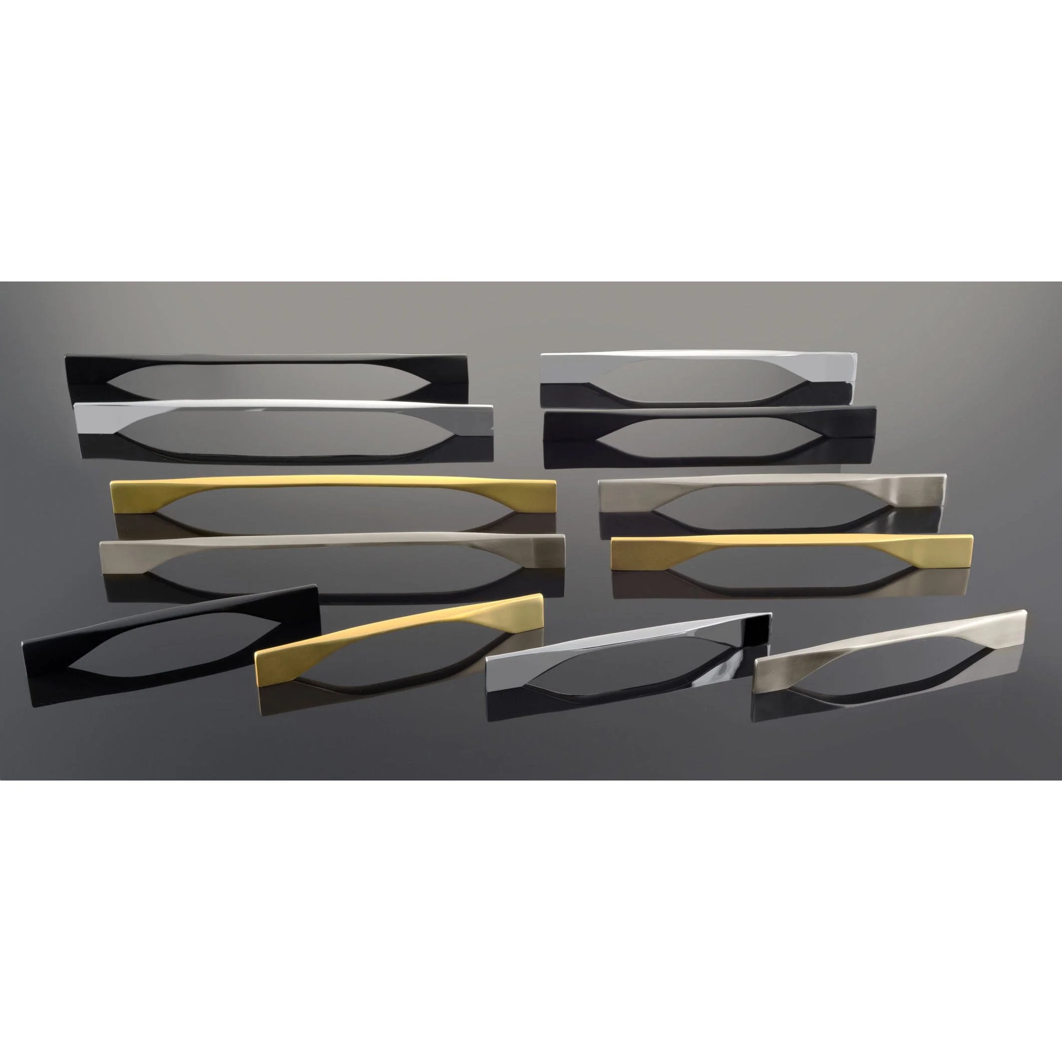 Contemporary Pull, 11-3/8" to 12-5/8" Center-to-Center, Chrome - Image 4