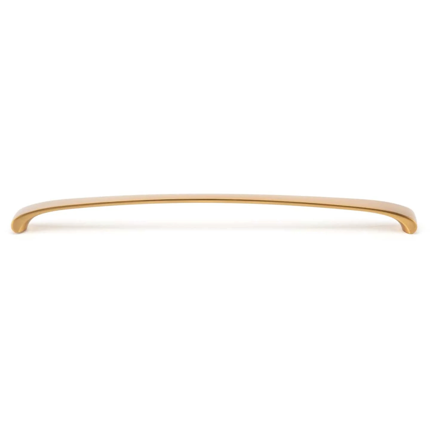 Modern Drawer Pull - Brushed Aurum Gold - 12-5/8" Center-to-Center x 13-1/8" L - Image 3