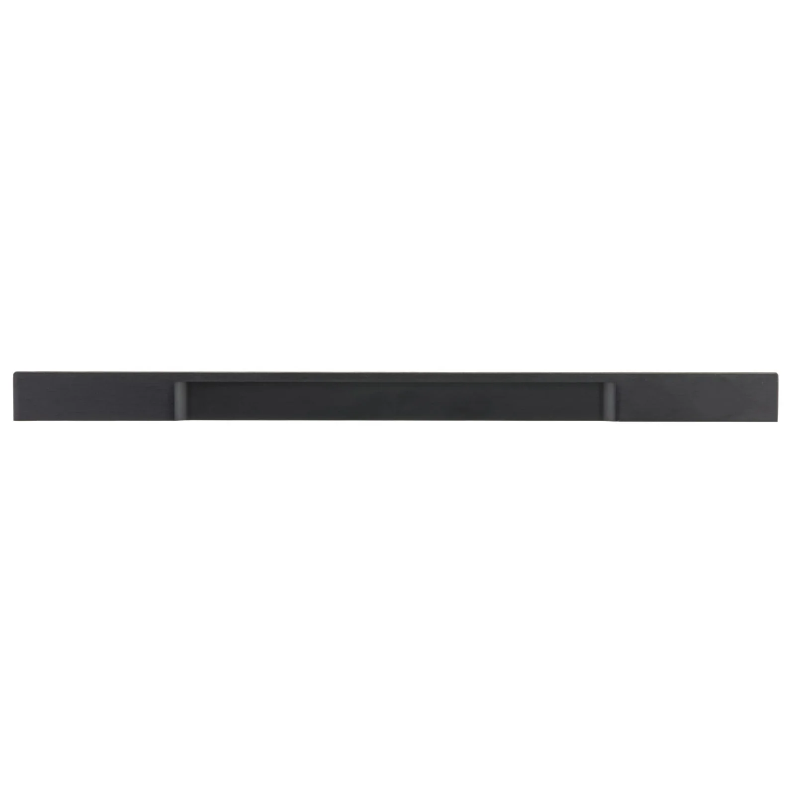 Contemporary Pull, 12-5/8" Center-to-Center, Brushed Black - Image 3