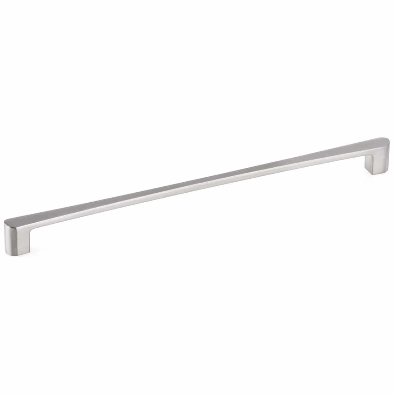 Contemporary Pull, 12-5/8" Center-to-Center, Brushed Nickel