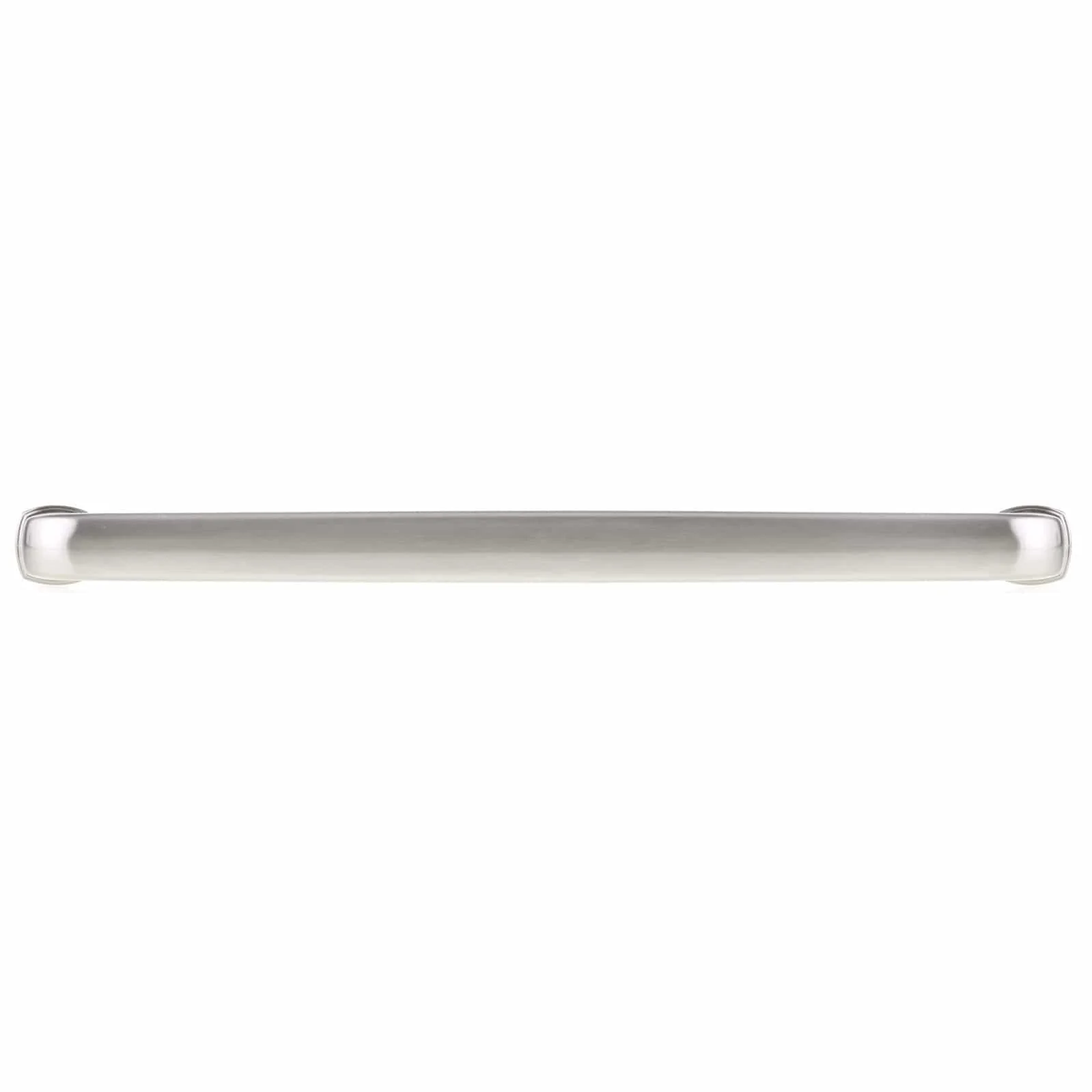 Contemporary Pull, 12-5/8" Center-to-Center, Brushed Nickel, 1 Pair - Image 2