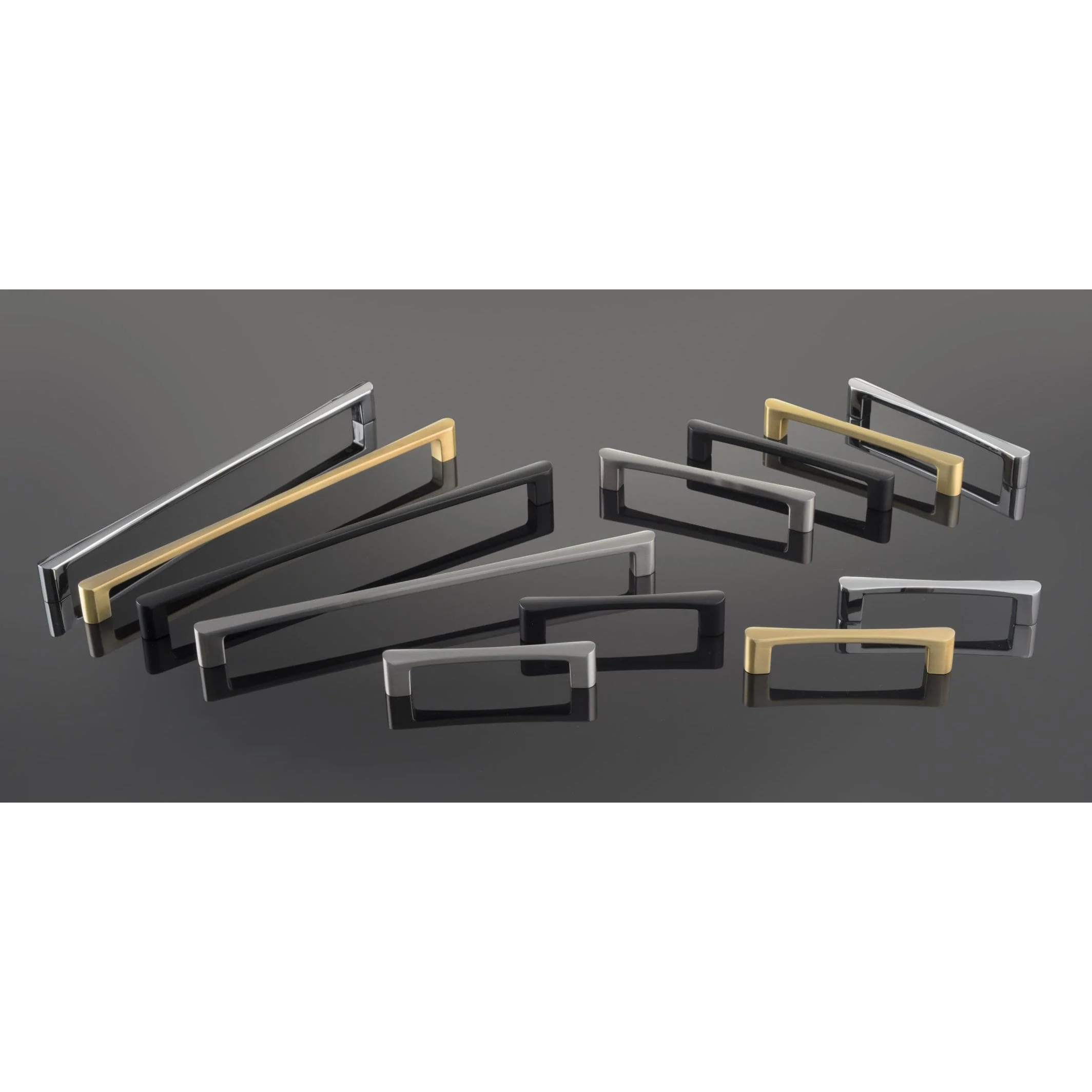 Contemporary Pull, 12-5/8" Center-to-Center, Chrome - Image 4