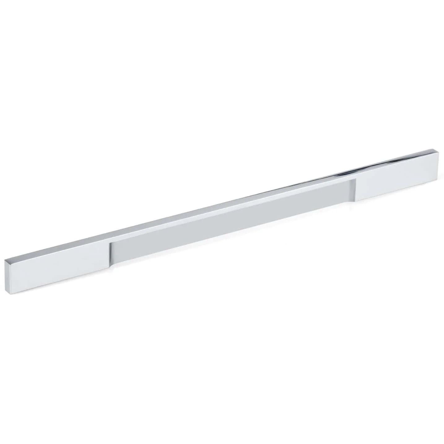 Contemporary Pull, 12-5/8" Center-to-Center, Chrome