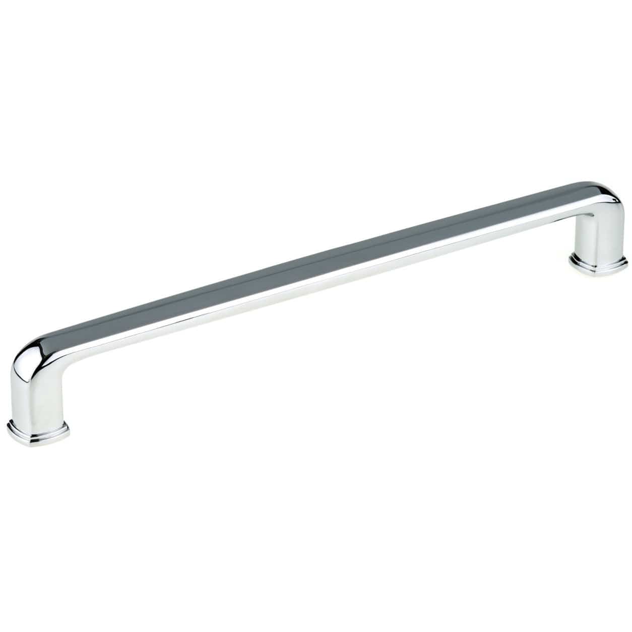 Contemporary Pull, 12-5/8" Center-to-Center, Chrome, 1 Pair