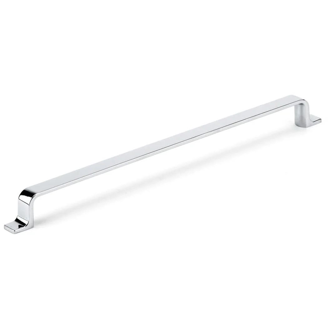 Contemporary Pull - 12-5/8" Center-to-Center - 5/8" W x 14-1/8" L - Chrome