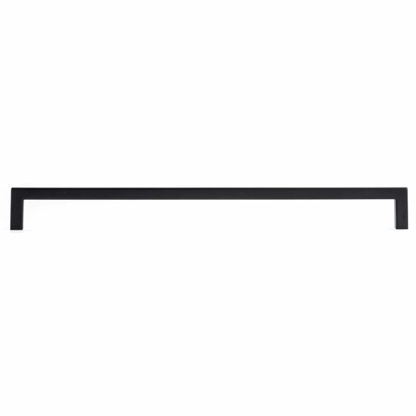 Contemporary Pull - 12-5/8" Center-to-Center - 13/32" W x 13" L - Matte Black - Image 3