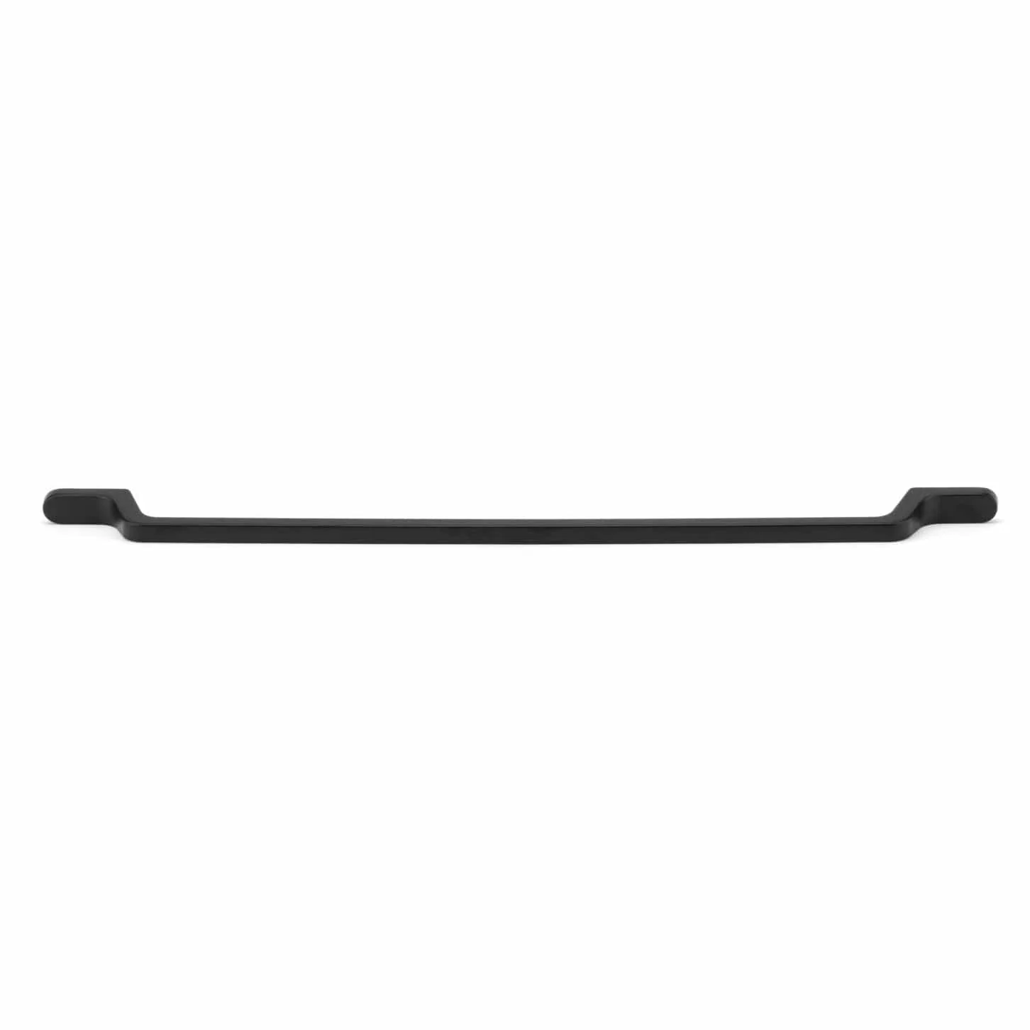 Contemporary Pull - 12-5/8" Center-to-Center - 9/16" W x 15-1/4" L - Matte Black - Image 2