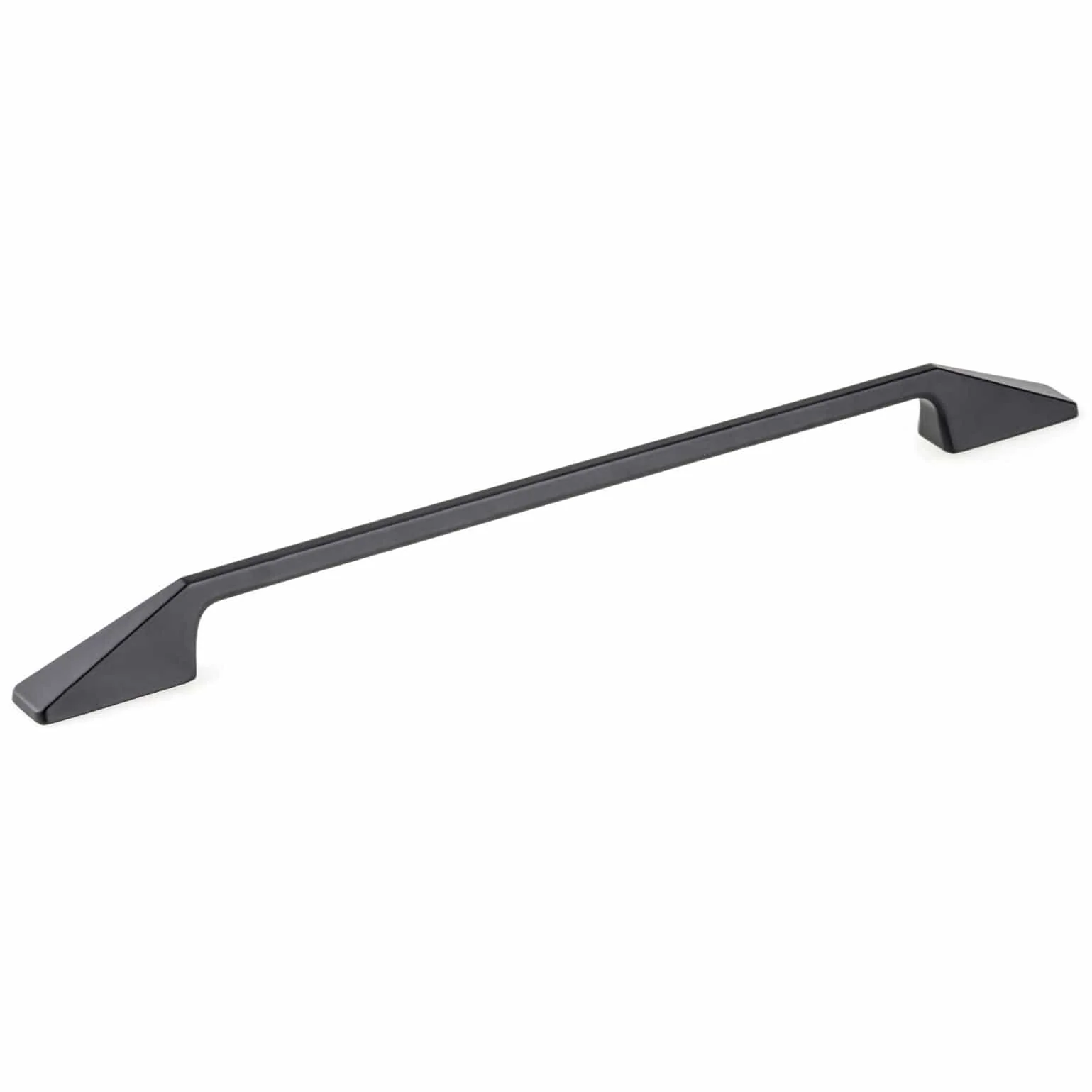 Contemporary Pull - 12-5/8" Center-to-Center - 5/16" W x 14-3/4" L - Matte Black