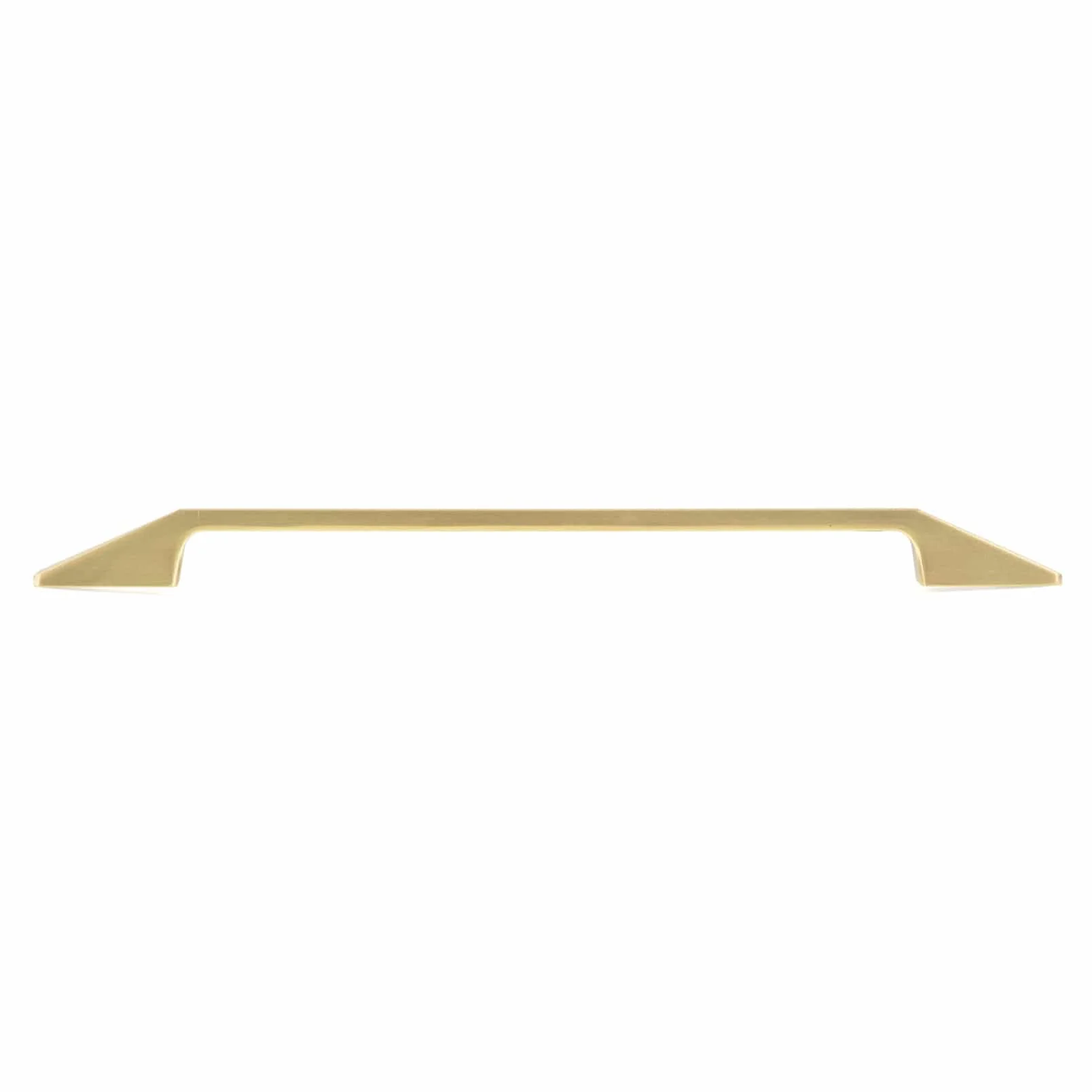 Contemporary Pull, 12-5/8" Center-to-Center, Satin Brass - Image 3