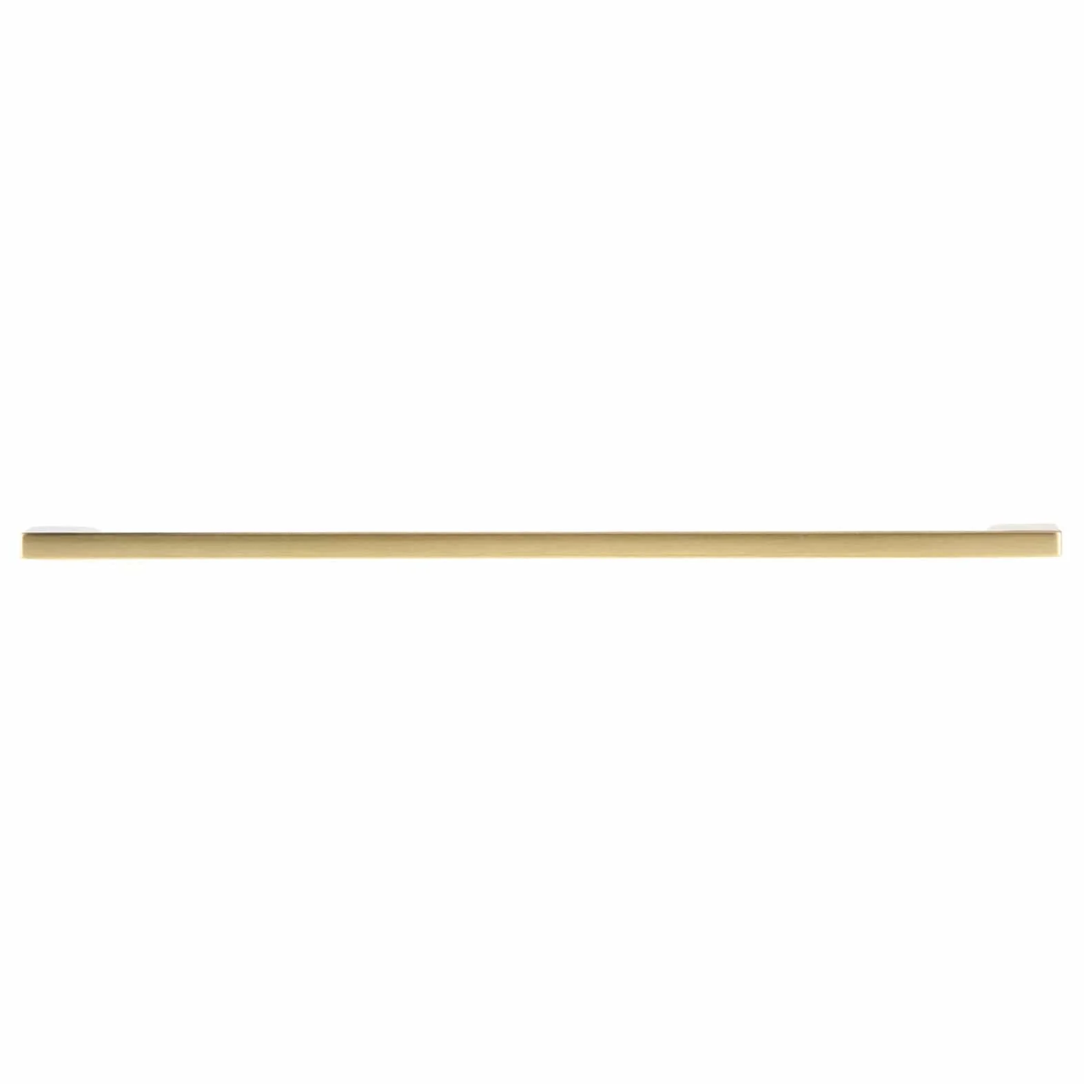 Contemporary Pull - 12-5/8" Center-to-Center - Satin Brass - Image 2