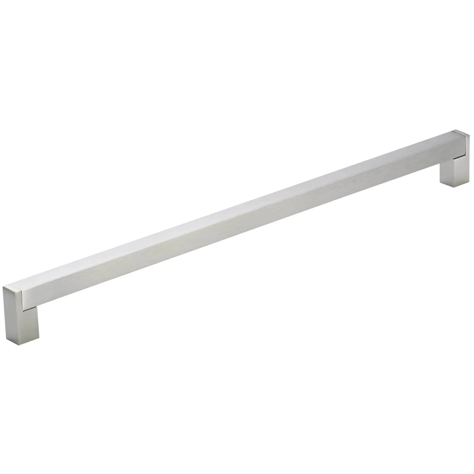 Contemporary Pull, 15-1/8" Center-to-Center, Brushed Nickel