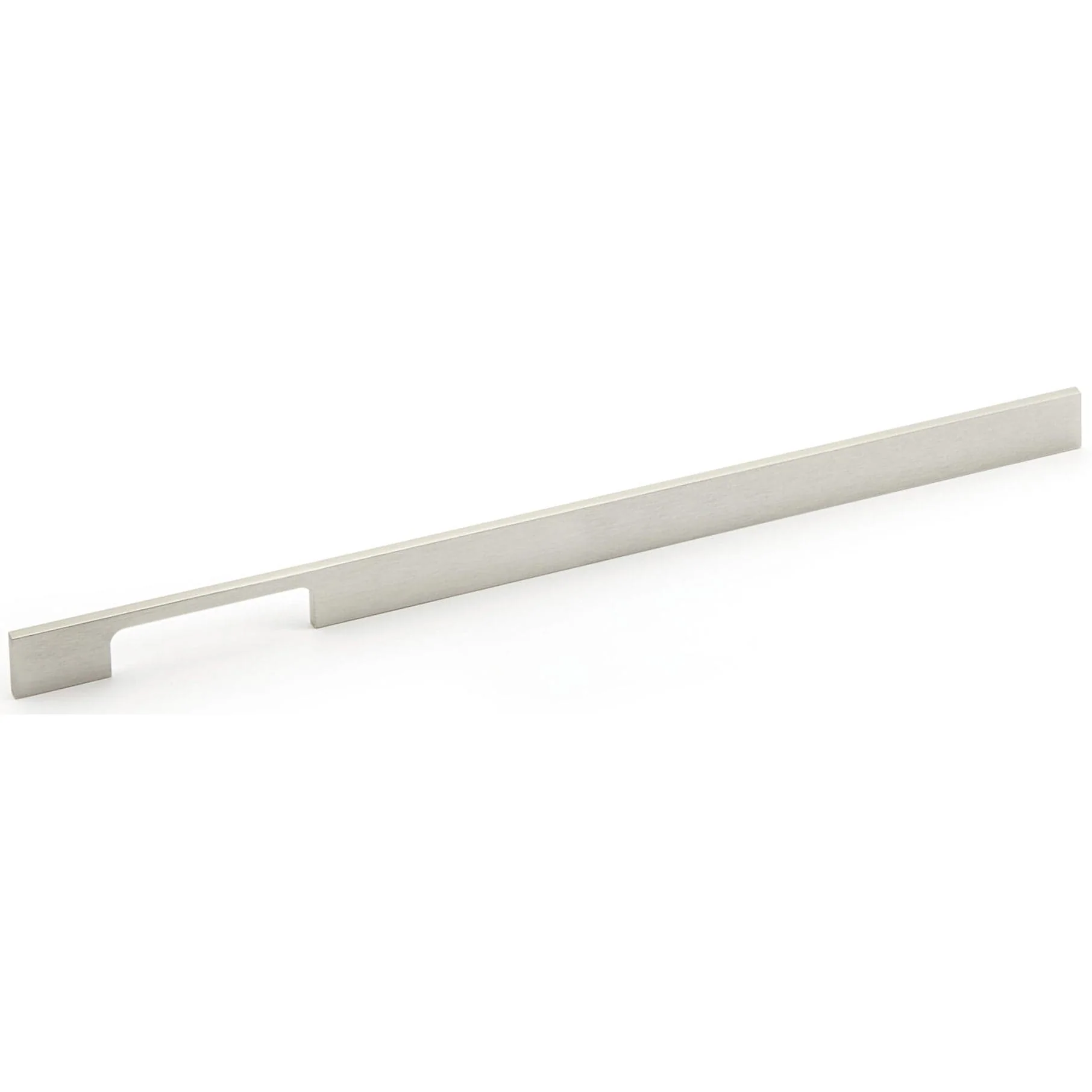 Contemporary Pull, 16-3/8" Center-to-Center, Brushed Nickel