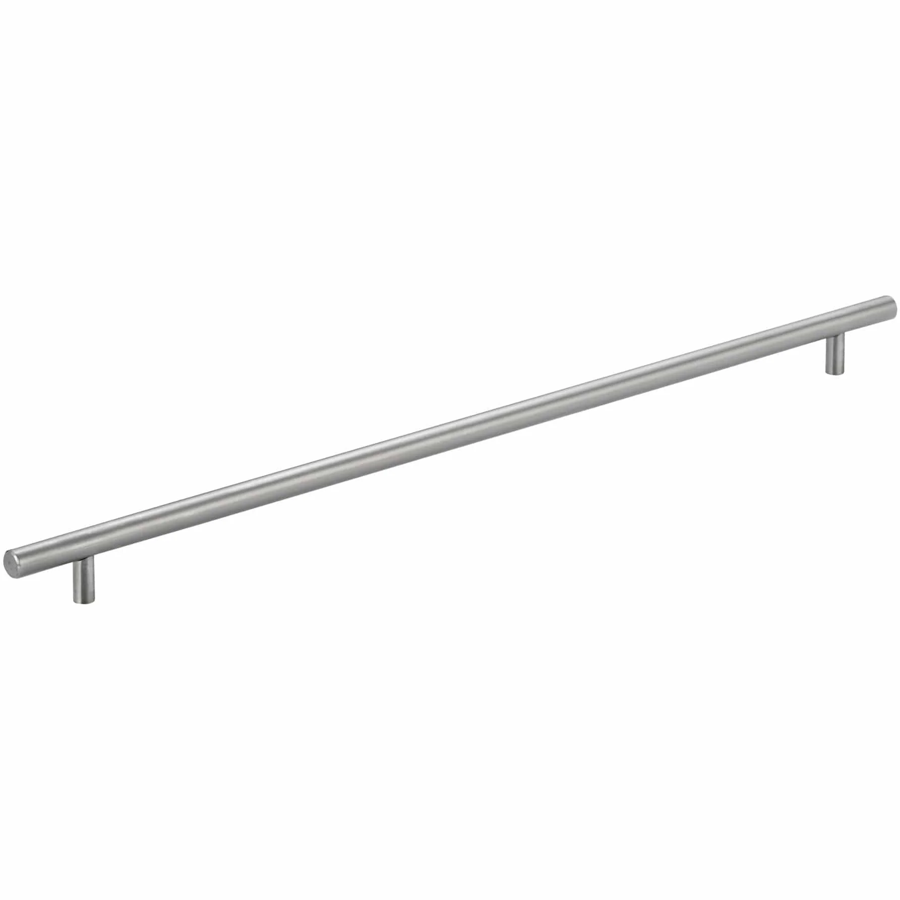 Contemporary Pull, 19-1/8" Center-to-Center, Brushed Stainless Steel