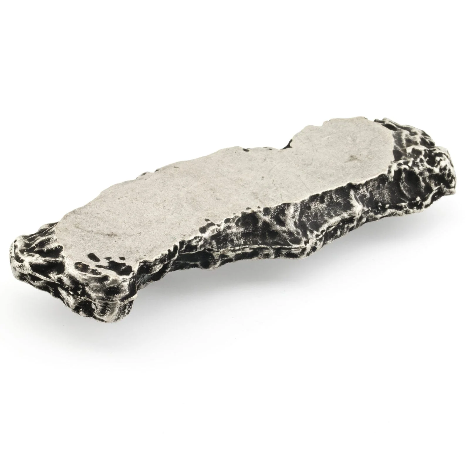 Contemporary Pull, 2-1/2", Center-to-Center, Old Silver
