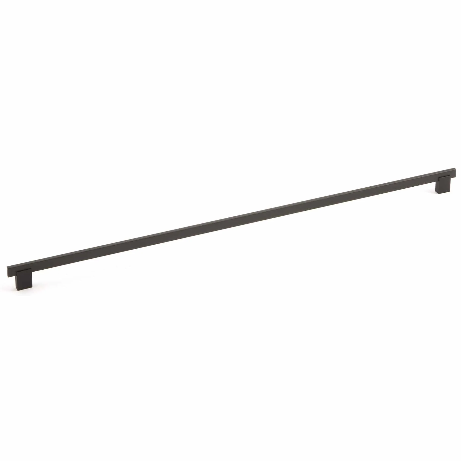Contemporary Pull - 25-1/4" Center-to-Center - Matte Black