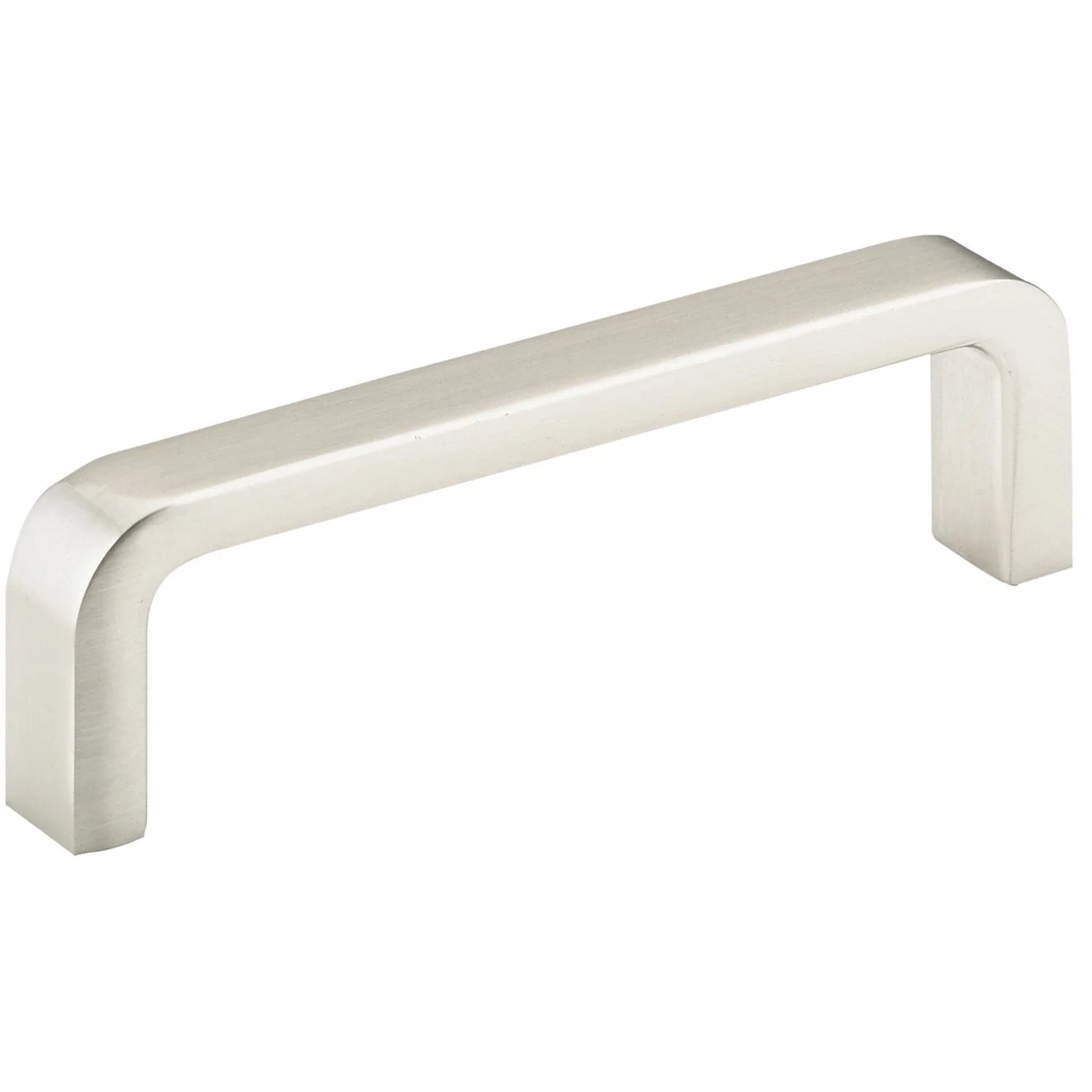 Contemporary Pull, 3-1/2" Center-to-Center, Brushed Chrome