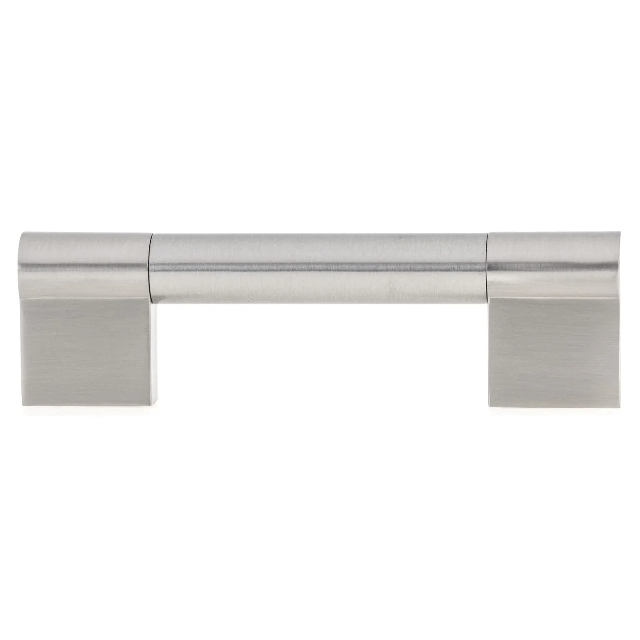 Contemporary Pull - 3-3/4" Center-to-Center - 1/2" W x 4-9/32" L - Brushed Nickel - Image 3