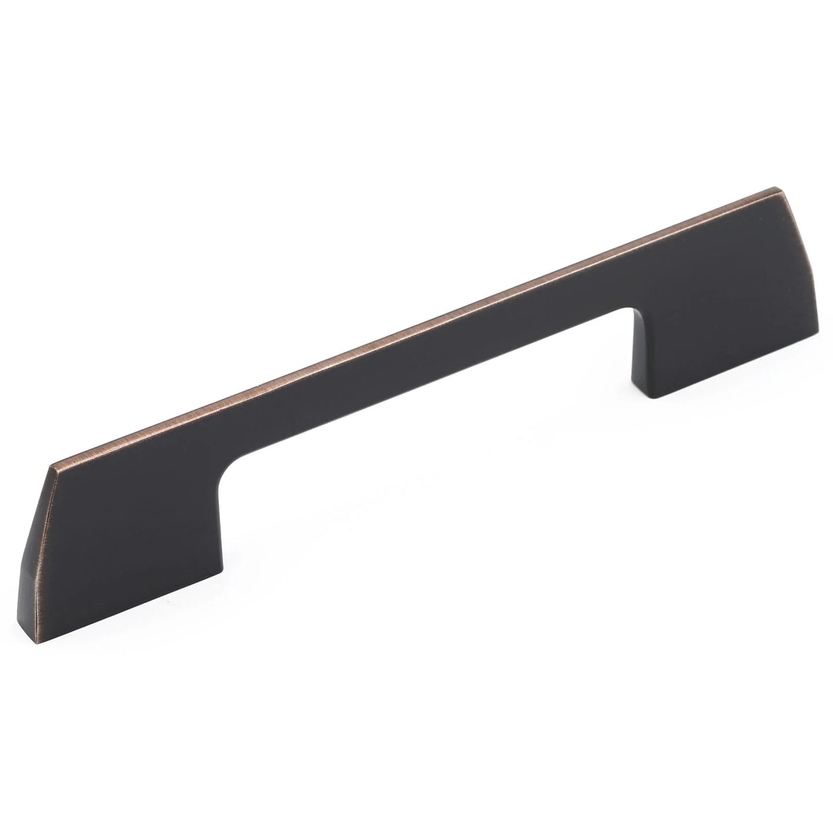 Contemporary Pull, 3-3/4" Center-to-Center, Brushed Oil-Rubbed Bronze