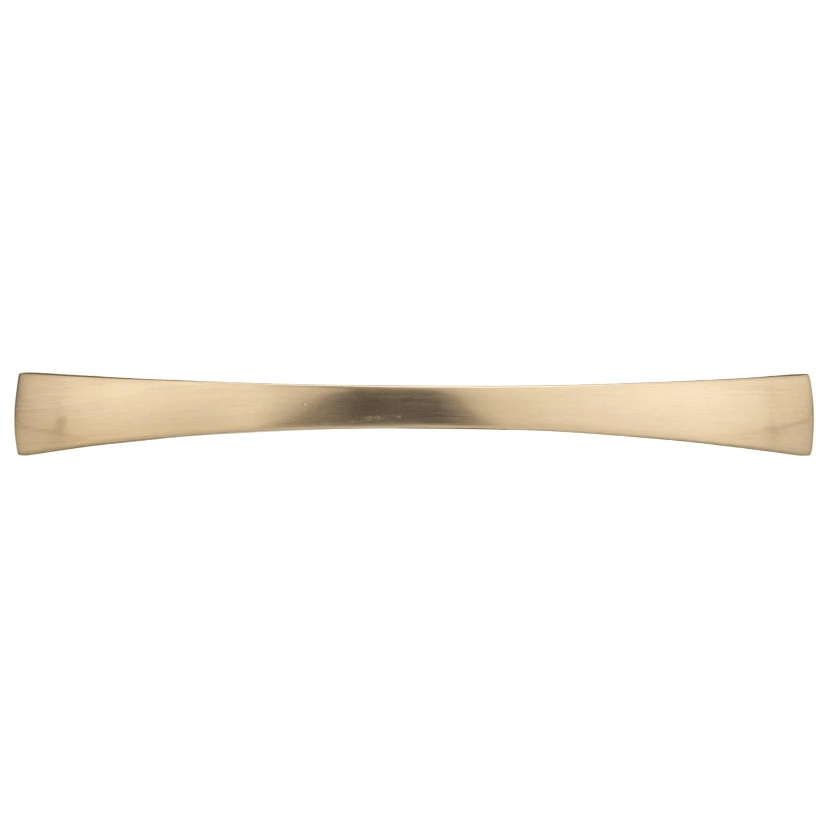 Refined Contemporary Metal Pull - Champagne Bronze - 3-3/4" Center-to-Center - 9/16" W x 5-7/16" L - Image 2