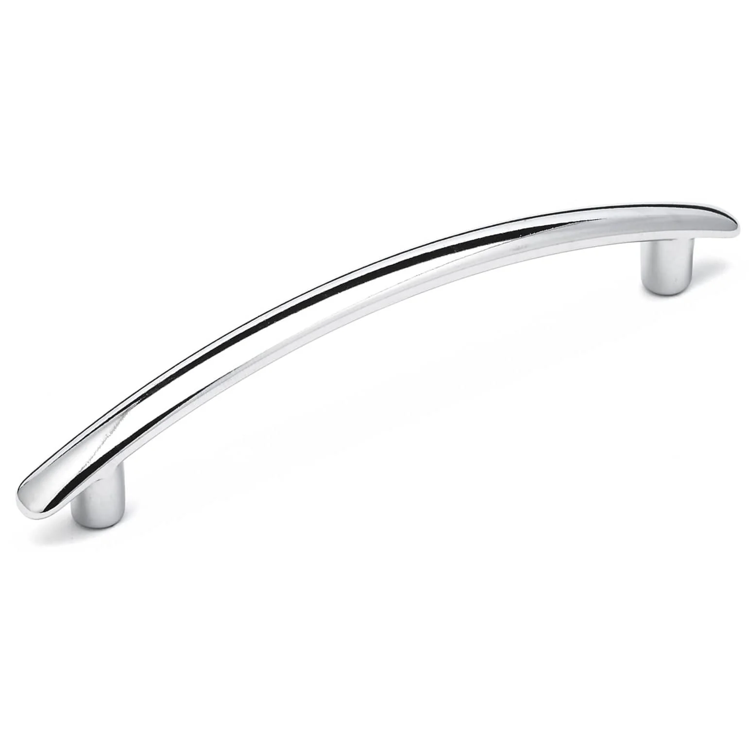 Contemporary Pull, 3-3/4" Center-to-Center, Chrome